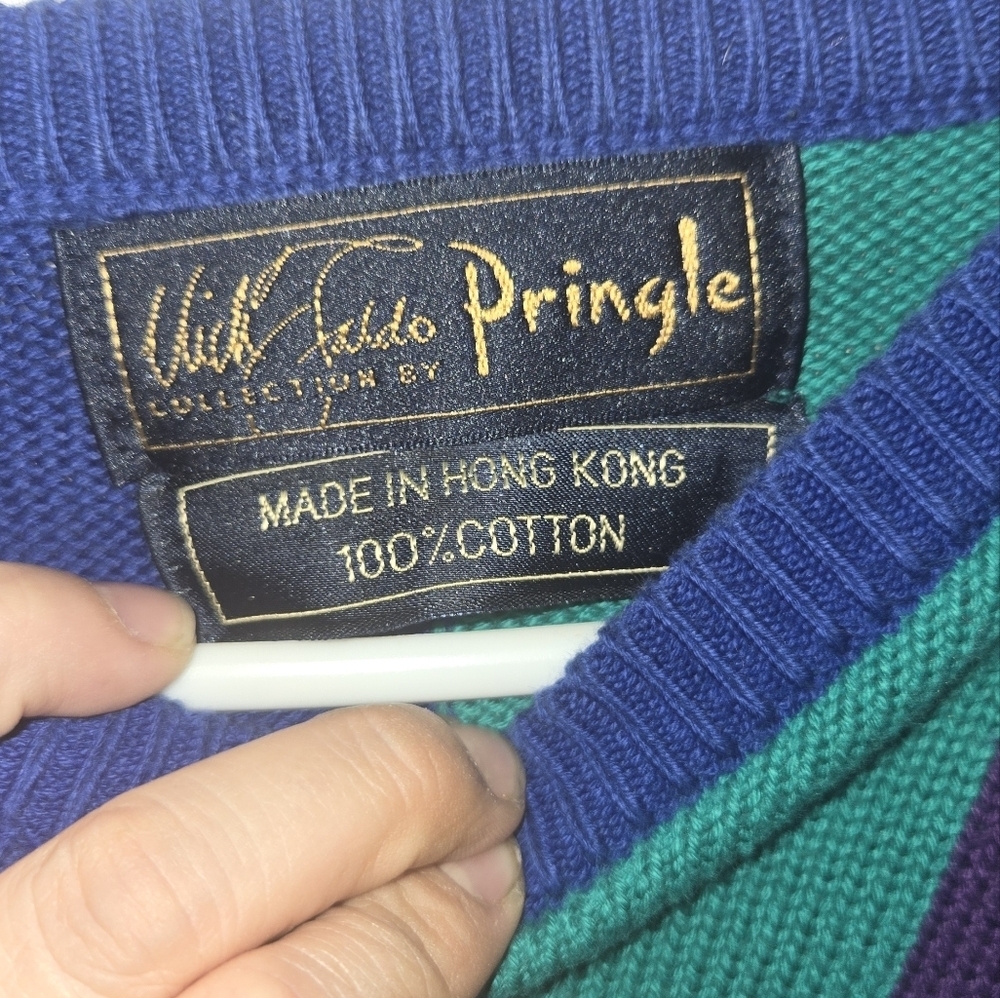 Nick Faldo collection BY PRINGLE Mens sweater - Picture 3 of 6